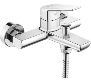 Monomando de baño con kit Cromado Kloe